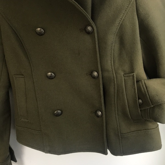Banana Republic military style coat. XS - Picture 10 of 13